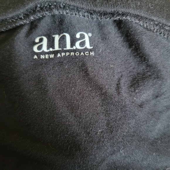 SIZE L ANA Black & White Sleeveless Sundress/Skirt Multi INVLN#121 - Picture 2 of 3